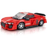  Tehnički blokovi Auto CRVENI u stilu sportskog coupea 373-dijelni ZA5782 | shoptok.hr