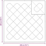  Duvet s jastucima s jastukom 3 pcs Bijelo Mikrovlakna | shoptok.hr