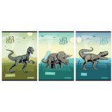 STREET Zvezek Dinosaurs A4 črte z robom | Shoptok.si