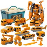  Gradbeni komplet - Magnetni gradbeni robot + Zaboj, 35 kosov Cene