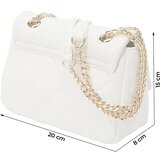 Valentino Torba za čez ramo 'OCARINA' zlata / bela | Shoptok.si