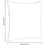  Jastučići za sofu 2 pcs Oblačnosiva 80 x 80 cm tkanina | shoptok.hr