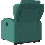  Električni naslonjač na podizanje tkanina tamnozeleni | shoptok.hr