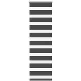 vidaXL idaXL Zebra senčilo črna 40x150 cm tkanina širina 35,9 cm poliester, (22046921) | Shoptok.si