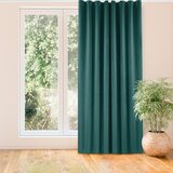  Curtain VILA color maritime style classic transparent wave tape 7 cm velvet 135x270 HOMEDE | shoptok.hr