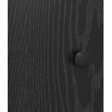  Komoda Crni hrast 102 x 35 x 75 cm Konstruirano drvo Slike