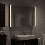  Kopalniška ogledalna omara Črna Orehovina 103,5 x 15,5 x 70 cm, (5000232839) | Shoptok.si