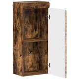  Kopalna stenska omarica TULUM Dimljeni oreh 37 x 24,5 x 86 cm, (5000157165) | Shoptok.si