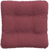 vidaXL Jastučići za sjedenje 4 pcs Vinska crvena 45 x 45 x 12 cm | shoptok.hr