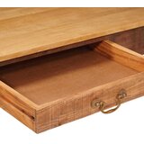 Kava Stol s ladicama Smeđa 110 x 55 x 40 cm Čvrsto drvo manga | shoptok.hr