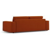 Micadoni Opečnato oranžna raztegljiva sedežna garnitura 247 cm Jodie – Home | Shoptok.si