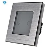 2G wi-fi pametni prekidači al silver (wifi touch switch)