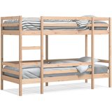  Krevet na kat 90 x 200 cm od masivne borovine | shoptok.hr
