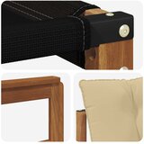  Set vanjskih sofa 3 kom. Prirodna i bež | shoptok.hr