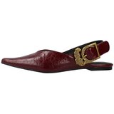 Lola Casademunt Balerinke Leopard Buckle Flat Shoe Bordo Cene