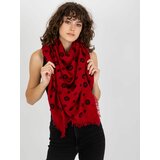 Fashion Hunters Women's scarf with print - red Cene