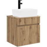 vidaXL Visoka umivalnik s police Artisan hrast 49 x 41 x 63 cm, (5000245377) | Shoptok.si