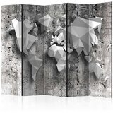  Paravan u 5 dijelova - World Map: Origami II [Room Dividers] 225x172 Cijene
