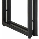  Konzolna stolica Smeđa 120 x 33 x 75 cm Čvrsto drvo akacije | shoptok.hr