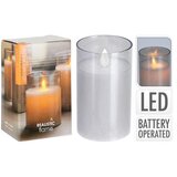  LED SVIJEĆA 12,5CM SIVA Cijene