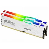 Kingston memorija 64GB(2x32GB)/DIMM/DDR5/5600MHz/CL36/FURY beast rgb expo | ePonuda.com