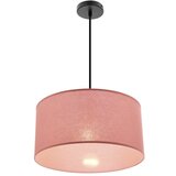 Candellux Lighting Ružičasta viseća svjetiljka s tekstilnim sjenilom ø 40 cm Shanti – | shoptok.hr