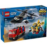 Lego HELIKOPTER, VATROGASNI KAMION I PODMORNICA 60462 | Eponuda.ba