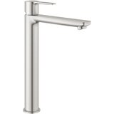 Grohe enoročna armatura za umivalnik LINEARE brez zgornjega dela sifona (23405DC1) - supersteel | Shoptok.si