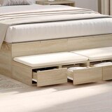  Ladice za krevet s ladicama Sonoma hrast 120 x 36,5 x 16,5 cm | Eponuda.com