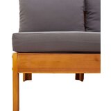 vidaXL 6-dijelna set vrtnih sofa s jastucima masivno bagremovo drvo | shoptok.hr