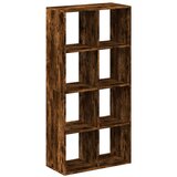 vidaXL Pregrada / regal za knjige boja hrasta 69,5x29x137,5 cm drveni | shoptok.hr