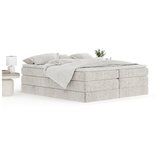 Maison de Rêve Bež boxspring krevet s prostorom za odlaganje/bez uzglavlja 180x200 cm Juniper – | shoptok.hr