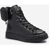 Resti Black women's sport shoes with pouch Efiffe- Footwear | ePonuda.com