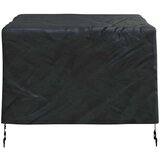 vidaXL Prevleka za zunanje pohištvo Črna 60 x 60 x 45 cm 210D tkanina | Shoptok.si