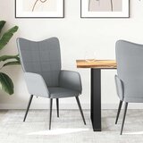  Stolica za opuštanje svjetlosiva od tkanine | shoptok.hr