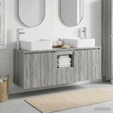  Set ormarića za kupaonicu 3 kom. Siva Sonoma 49,5 x 41 x 63 cm | shoptok.hr
