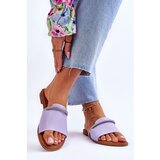 Boto Elegant Flat Heels Violet Termen | shoptok.hr