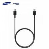 Samsung podatkovni kabel EF-DG977BBE Super Fast Charge Type C na Type C 1m - črn Cene