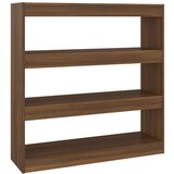 Maison Chic Knjižna omara - Knjižni regal rjavi hrast 100x30x103 cm, (21723500) Cene