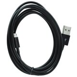  Podatkovni / polnilni kabel USB - micro USB - 3m - črni | Shoptok.si