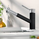 Blanco slavina KANO-S SILGRANIT-LOOK CRNA / KROM VT | shoptok.hr