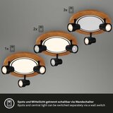 BRILO LED stropna svetiljka LED/12W/230V + 3xGU10/9W 3000K | Eponuda.com