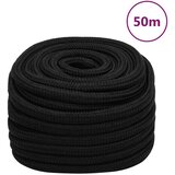  Radno uže crno 25 mm 50 m poliestersko | shoptok.hr