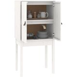  Visoka komoda bijela 60 x 40 x 120 cm od masivne borovine | shoptok.hr