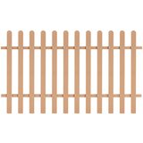 vidaXL Ograja WPC 200x120 cm cene