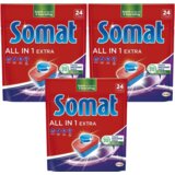  Paket Somat All in One Extra Tablete za mašinsko pranje posuđa, 72 komada | Eponuda.com