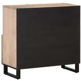 vidaXL Komoda 80 x 34 x 75 cm od masivnog drva manga | shoptok.hr