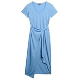 Superdry Obleke Slub Wrap Modra Cene