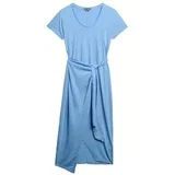 Obleke Slub Wrap Modra