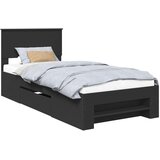  Krevetna konstrukcija Crna 80 x 200 cm Konstruirano drvo | shoptok.hr